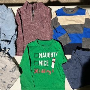 Baby boy winter bundle size 18-24 months